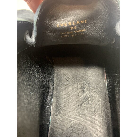 Everlane The Desert Boot Black Suede Chukka Boot Men’s Size 11.5 - Picture 9 of 9